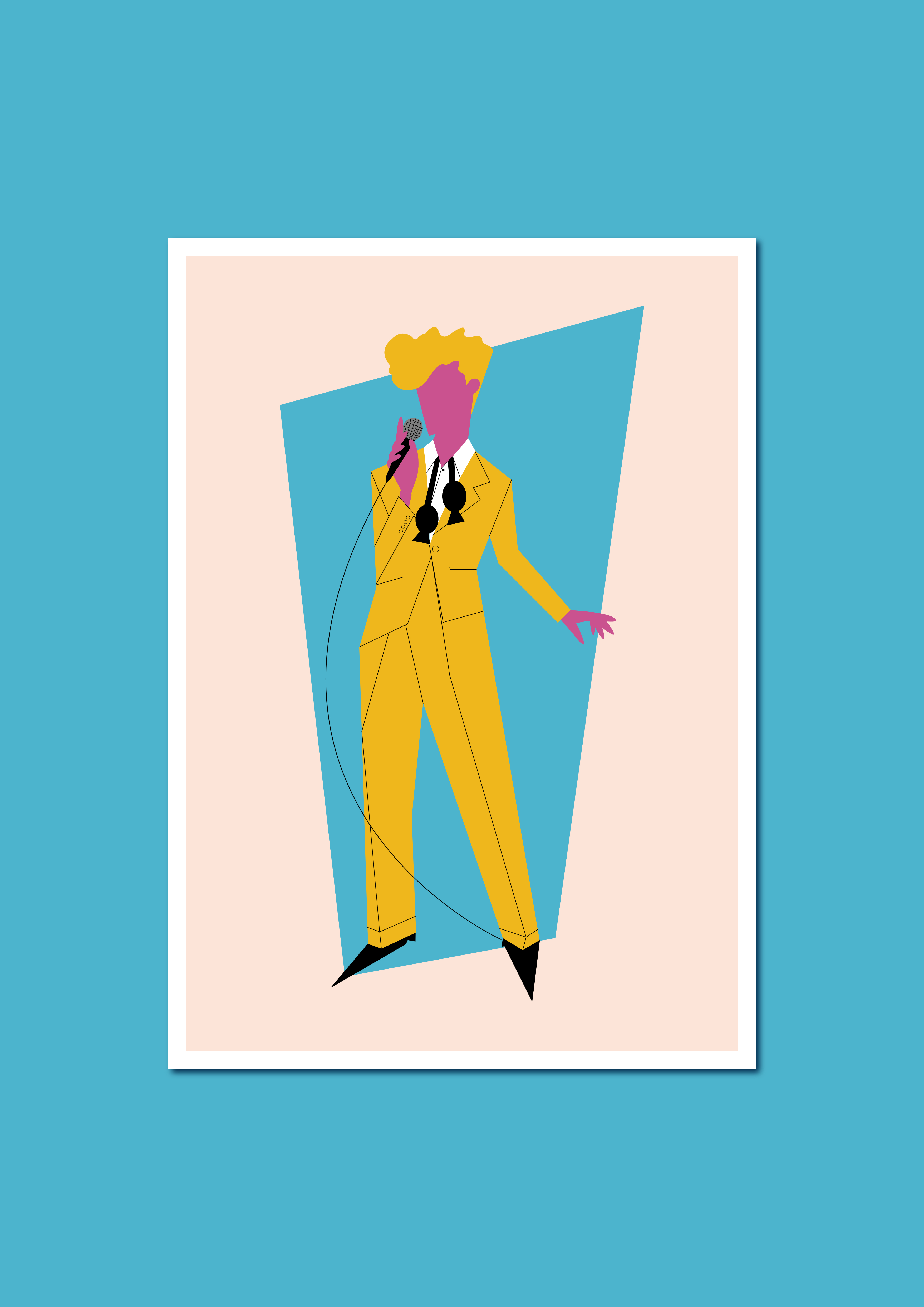 print mockup bowie
